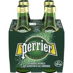 Photo of Perrier Carbonated Mineral Water Glass Bottle