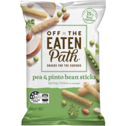 Photo of Off The Eaten Path Pea & Pinto Bean Sticks Spring Onion