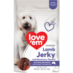 Photo of Love Em Lamb Jerky With Rosemary Flavour 200g