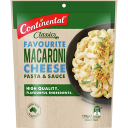 Photo of Continental Classics Pasta & Sauce Macaroni Cheese Family Pack 170g