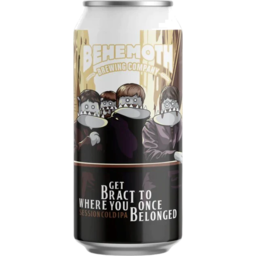 Photo of Behemoth Brewing Co Get Bract To Where You Once Belonged Session Cold IPA