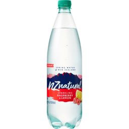 Photo of Nz Natural Sparkling Water Raspberry & Lemon