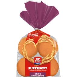 Photo of Tip Top Buns King Burger Supersoft 8 Pack