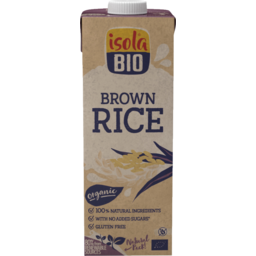 Photo of Isola Bio Just Brown Rice Milk Organic