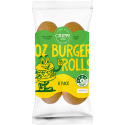 Photo of Cripps Oz Burger Roll 6 Pack
