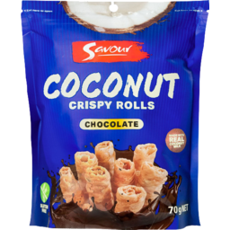 Photo of Savour Coconut Crispy Rolls Chocolate