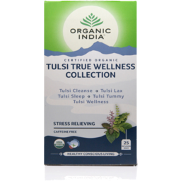 Photo of ORGANIC INDIA Org Tulsi True Wellness Collection 25 Bags