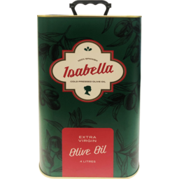 Photo of Isabella Extra Virgin Olive Oil 4l