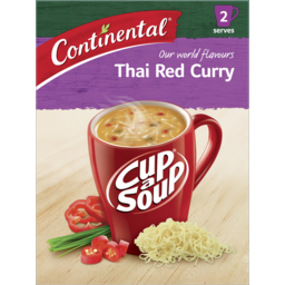 Photo of Continental Cup A Soup Thai Red Curry 2 Serves 60g