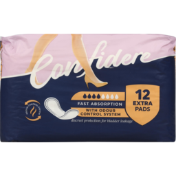 Photo of Confidere Incontinence Pads Womens Extra 12 Pack