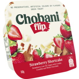 Photo of Chobani Flip Greek Yogurt Strawberry Shortcake 140g