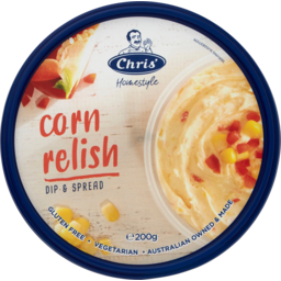 Photo of Chris Homestyle Corn Relish Dip
