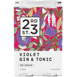 Photo of 23rd Street Violet Gin & Tonic