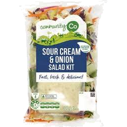 Photo of Comm Co S/Crm &Onion Salad Kit 320gm