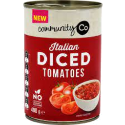 Photo of Community Co Tomato Diced 400gm