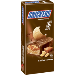 Photo of Snickers Ice Bar 6 X 53ml Pieces