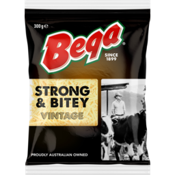 Photo of Bega Strong & Bitey Vintage Grated Cheese 300g