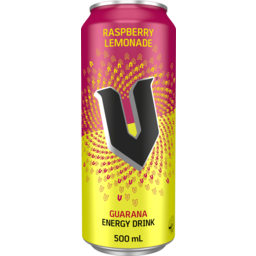 Photo of V Raspberry Lemonade Energy Drink Can 500ml