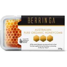 Photo of Berringa Organic Honeycomb 200g