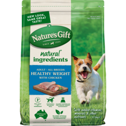 Photo of Nature's Gift Healthy Weight Chicken Adult Dry Dog Food