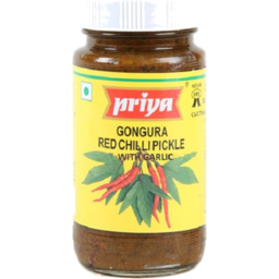 Photo of Priya Pickle - Gongura Red Chilli With Garlic 300g