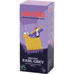 Photo of Zoetic Earl Grey Organic Tea Bags 25 Pack