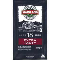 Photo of Mainland Extra Tasty Cheese Block 250g