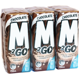 Photo of M2Go Chocolate Milk 6x250ml