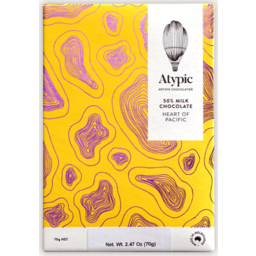 Photo of Atypic 50% Heart of Pacific Milk Chocolate