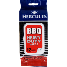 Photo of Hercules Heavy Duty BBQ Wipes 12 Pack