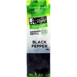 Photo of Mrs Rogers Naturals Grinder Refill Pepper Black