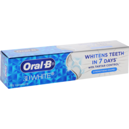 Photo of Oral-B 3dwhite Strengthens Enamel Toothpaste 190g 190g
