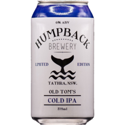 Photo of Humpback Old Toms Cold IPA