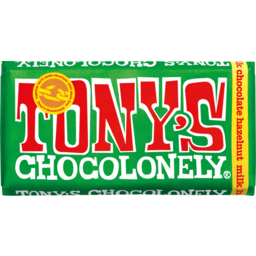 Photo of Tony's Chocolonely Milk Chocolate & Hazelnut