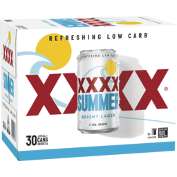 Photo of XXXX Summer Bright Lager 375ml