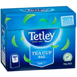 Photo of Tetley Tea Cup Bags 50s Snap) 6.0x50