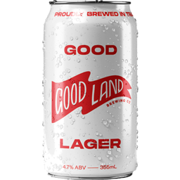 Photo of Good Land Good Lager Can