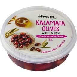 Photo of E Fresco Whole Kalamata Olives In Brine 185g