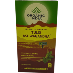 Photo of Organic India Tulsi Ashwagandha Tea 25pk