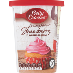 Photo of Betty Crocker Creamy Deluxe Strawberry Frosting 400g