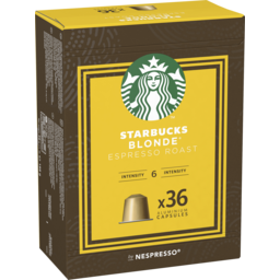 Photo of Starbucks By Nespresso Blonde Roast Coffee Pods 36pk