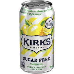Photo of Kirks Lemon Squash Sugar Free 375ml