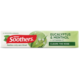 Photo of Nestle Soothers Eucalyptus & Menthol 10 Throat Lozenges 