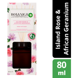 Photo of Botanica By Air Wick Reed Diffuser Island Rose & African Geranium 80ml