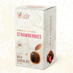Photo of Totally Pure Fruits Milk Chocolate Strawberries 