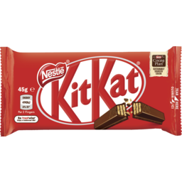 Photo of Kit Kat Nestle Kitkat 4 Finger Milk Chocolate Bar 45g
