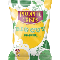 Photo of P/Crisps Big Cut Dill Pickle 140