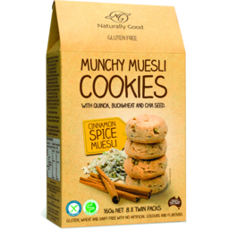 Photo of Naturally Good Munchy Muesli Cinnamon Cookies 160g