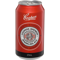 Photo of Coopers Brewery Sparkling Ale Can 375mL