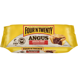 Photo of Four N' Twenty Angus Aussie Beef Pie 4 Pack 4x760g